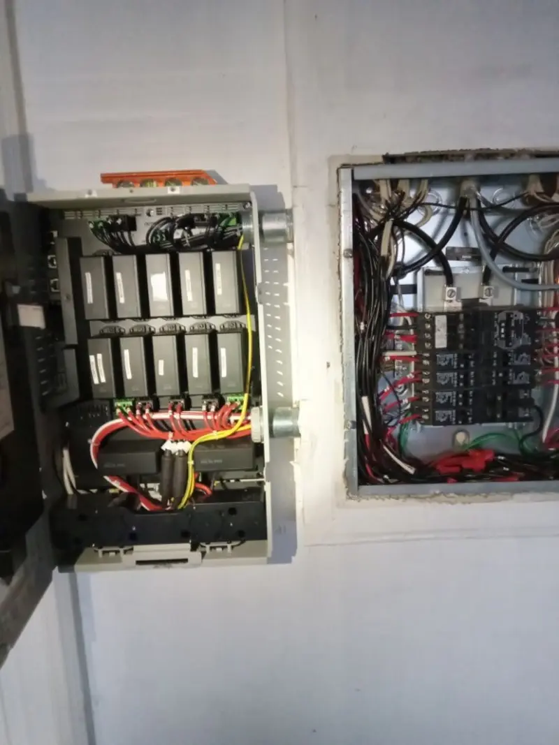 Electrical panel upgrade completed for Commercial Electrician Services in Batesville